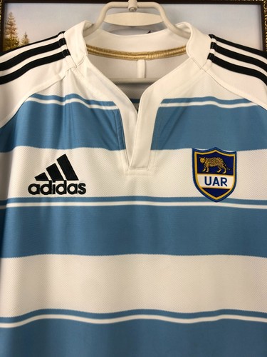 Argentina Rugby Jersey 2011 Rugby Shirt Adidas Rare New Pumas Hype Size L - Picture 5 of 14