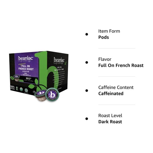 Bio Dark Roast Kaffeepads - Rainforest Alliance zertifiziert - 30 Stück - Bild 8 von 10