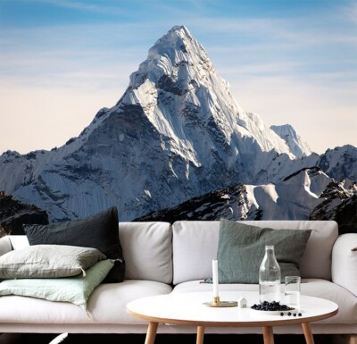 3D Schnee Berg Q6661 Tapete Wandgemälde Fototapete Selbstklebend Kay