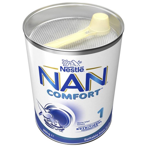 6 x Nestle Nan Comfort Stage 1 Starter Infant Formula 800g Milk Drink Powder - Picture 9 of 12