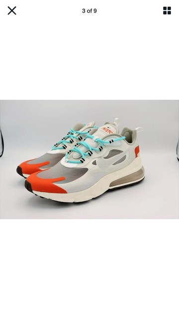 nike air max 270 react beige orange