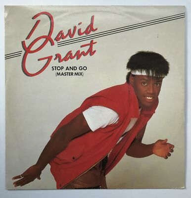 99p SALE David Grant� Stop And Go (Master Mix) 45 RPM UK 12'' single +