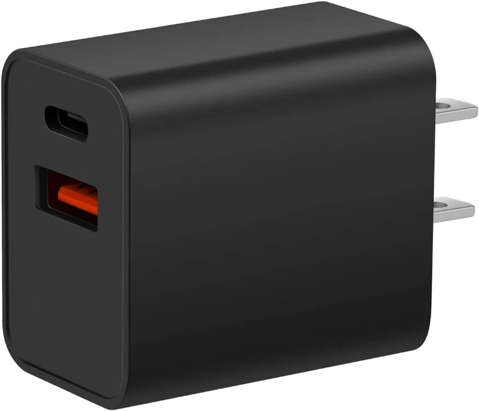 3 Pack 20W USB-C Mini Dual Port Wall Charger USB Fast Charging Block Power Cube - Image 4 of 4