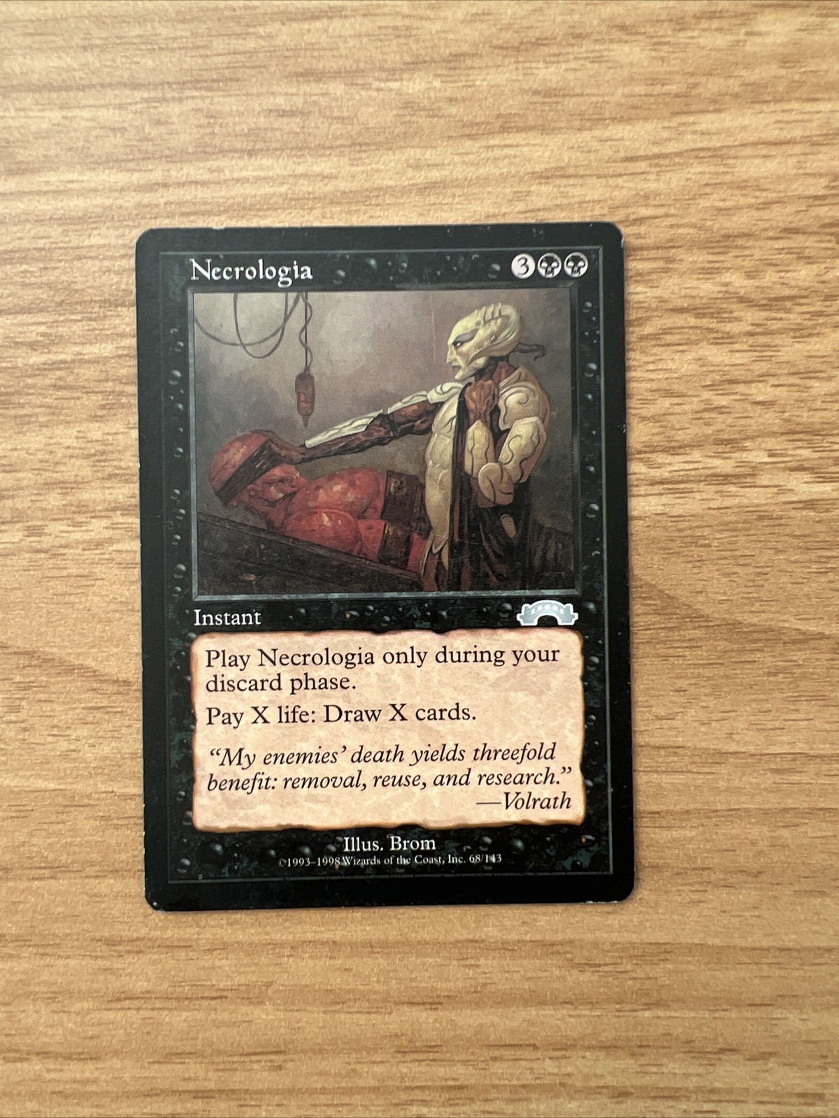 MTG Necrologia Exodus Uncommon LP - x1
