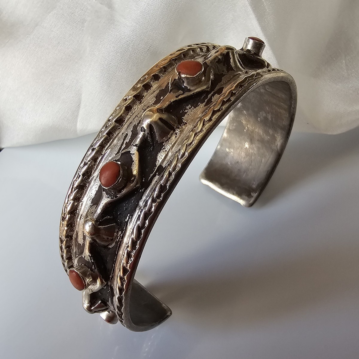 bague berbère ancenne argent ethnque marocane bagu… - Gem