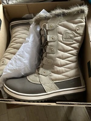🐪Sorel Tofino II Waterproof Winter Boots Beige Women Uk 8 - Image 1 of 3
