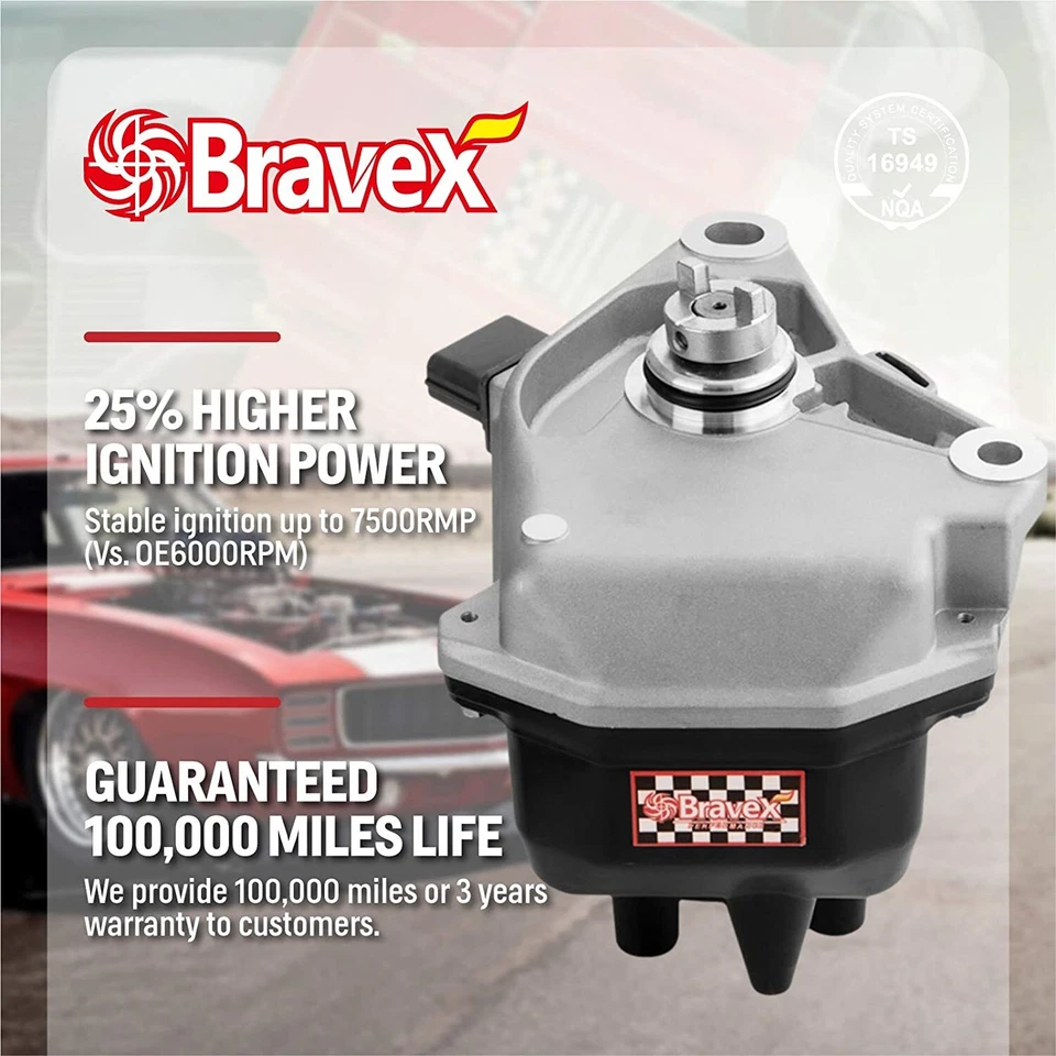 Distribuidor de encendido para Honda Accord 98-02 2,3 L HITATCHI Acura CL 98-99 2,3 L Foto 2 de 4