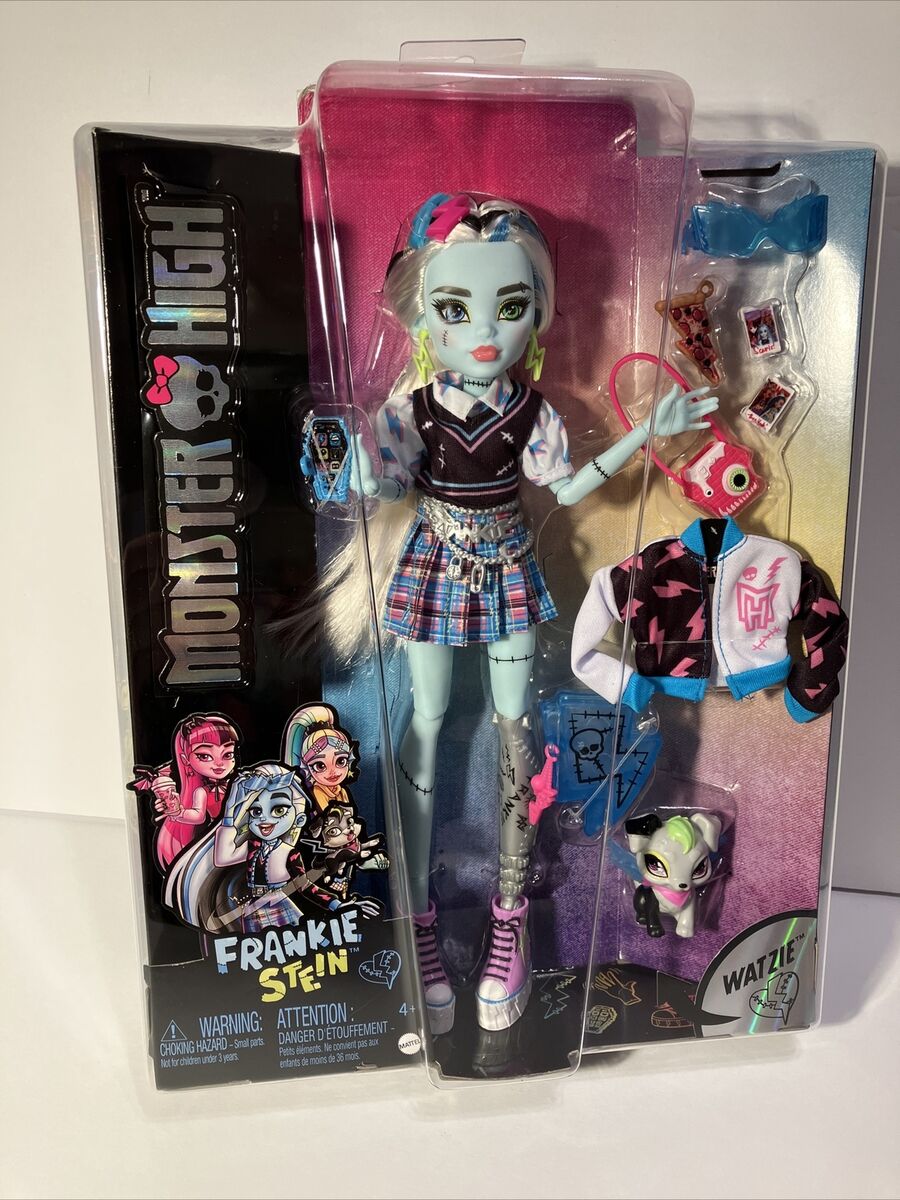 Monster High Frankie Stein G3 Reboot New Box by Mattel 2022 Monster High Frankie Stein G3 Reboot New Box by Mattel 2022