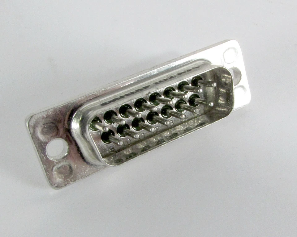 Lot of (7) ITT Cannon DAH15P102A94 Hermetic D-Sub Connector 15 Pin - Image 3 of 4