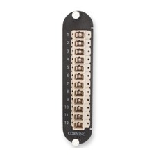 Corning CCH-CP12-56 Simplex 12 Fiber Closet Connector Housing CCH Panel OM1 