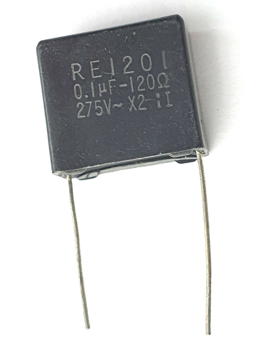 RE1201 Spark Quencher OKAYO 0.1uF+120 ohm 275v X2 Suppressor