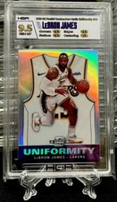 2019-20 Optic Contenders LEBRON JAMES Uniformity SILVER PRIZM #35  (HGA 9.5) $$$