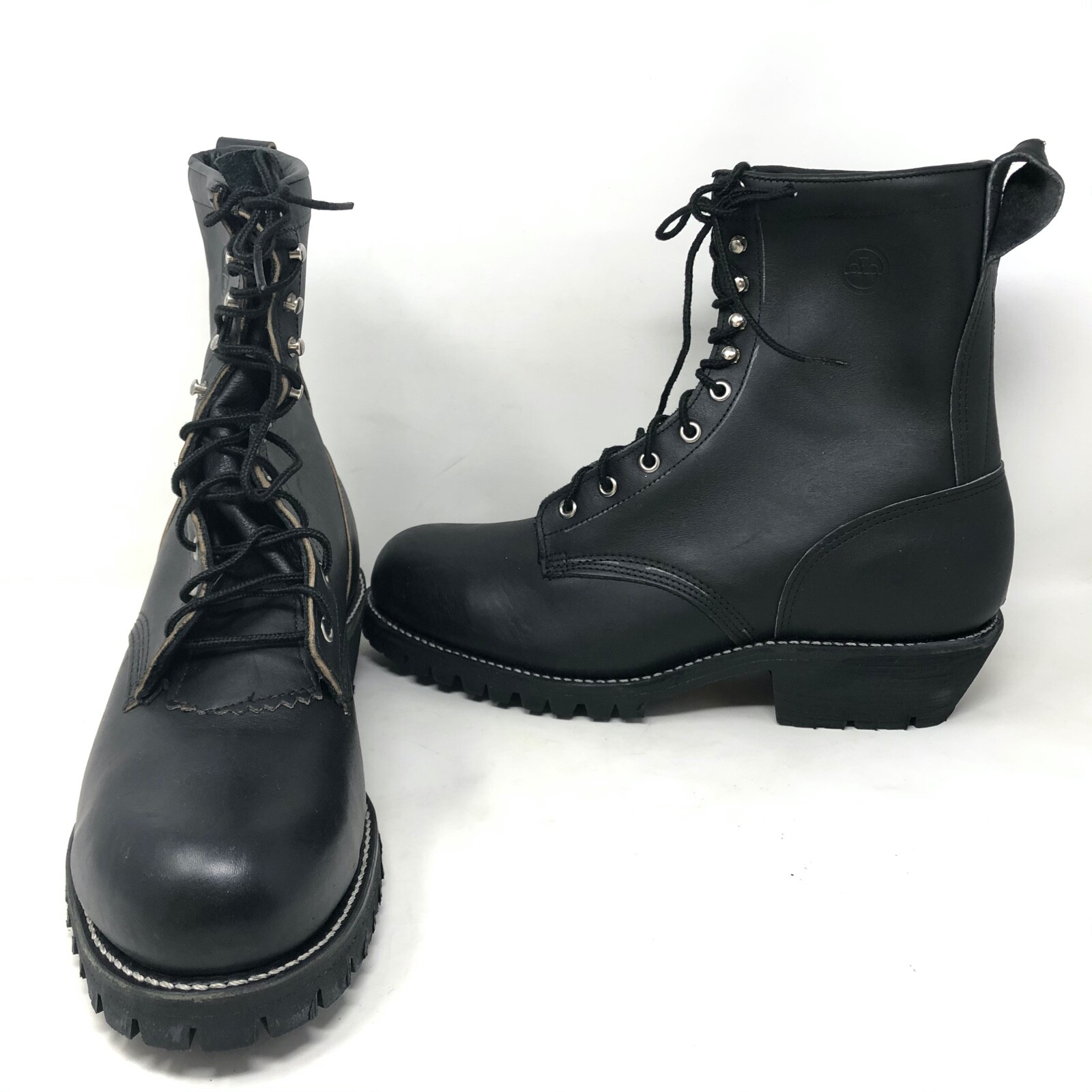 VTG Black Leather Deadstock Prison 