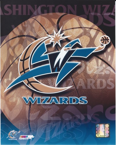 WASHINGTON WIZARDS LOGO 8 X 10 PHOTO WITH ULTRA PRO TOPLOADER - 第 1/2 張圖片