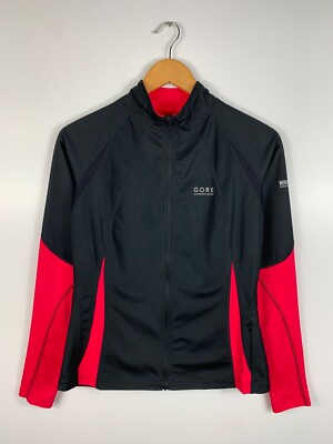 Womens Gore Running Wear Windstopper Soft Shell Jacket Black Size EU 38 M 