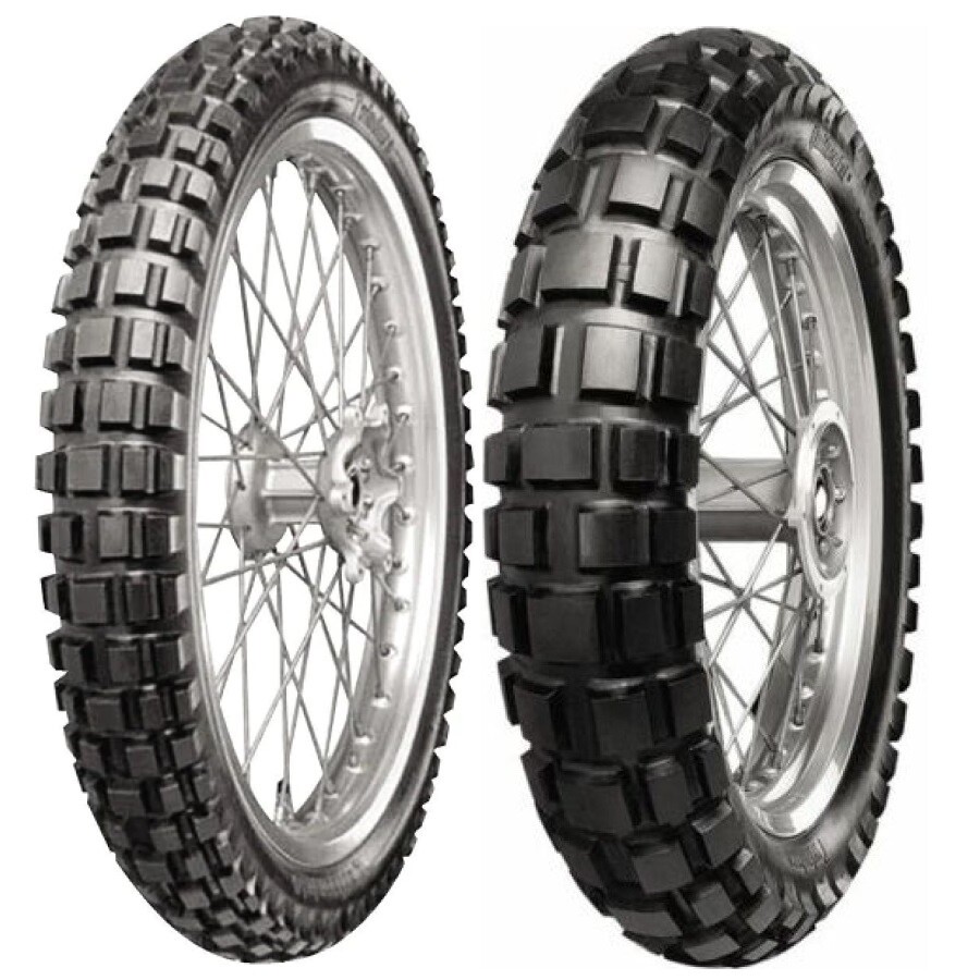 50/50 ADV Tyres Continental TKC80 Twinduro 90/90 -21 & 120/90 -17 TT Kawasaki
