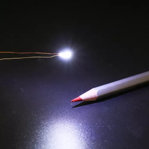 50PC Wired Micro LED Pre-Soldered 0402,0603, 0805,1206 Copper Wire Lights SMD - Bild 16 von 32
