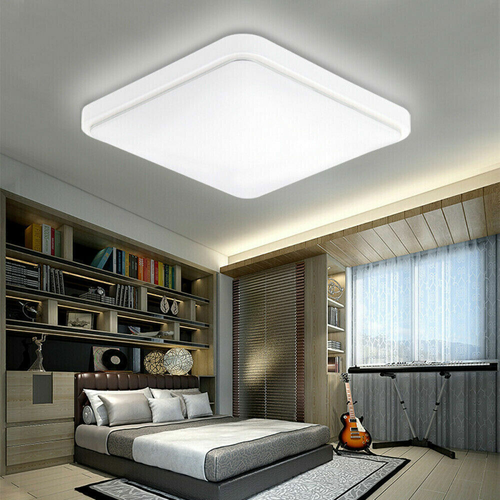 LED Ceiling Light Square Panel Down Light Bathroom Kitchen Living Room