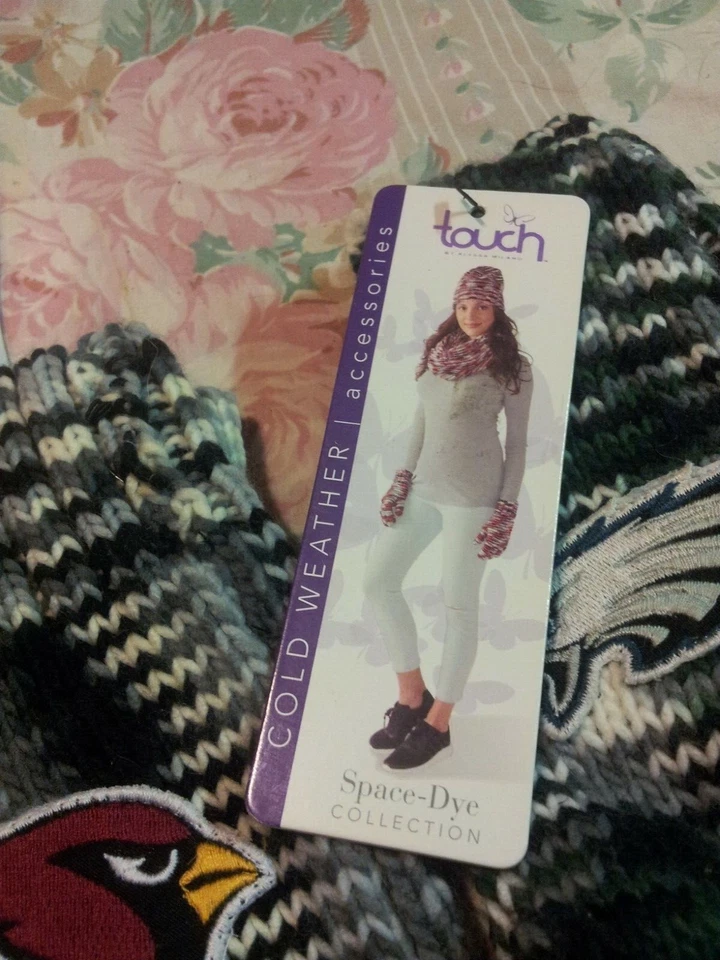 Touch NFL 女式/儿童针织手套-太空干燥系列-红雀和小马队 — 第 3/3 张图片