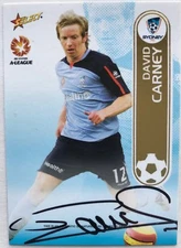 2006-07 Select A-League Soccer - David Carney - Sydney FC - autograph/auto