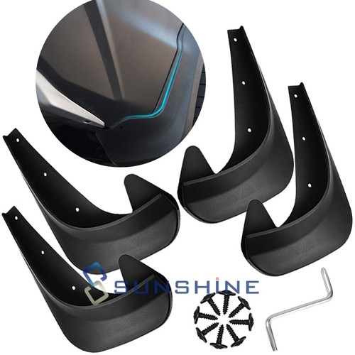 4 protectores contra salpicaduras para guardabarros de coche carro universales - 第 1/12 張圖片