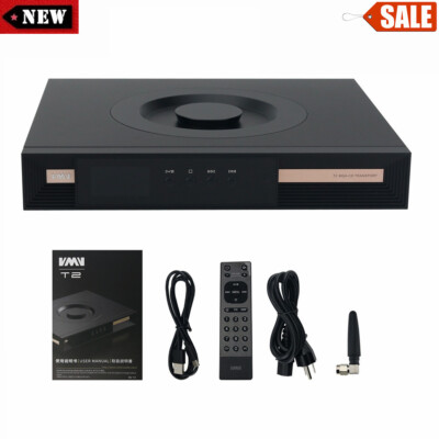 SMSL T2 MQA CD Player HD Digital DSD Audio Decoder Fast Response Servo System #A