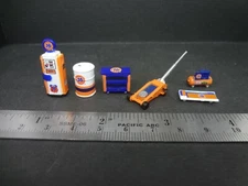 1:64 Scale Union 76 Shop Tools - Garage equipment - Diorama Accessories 6 pcs