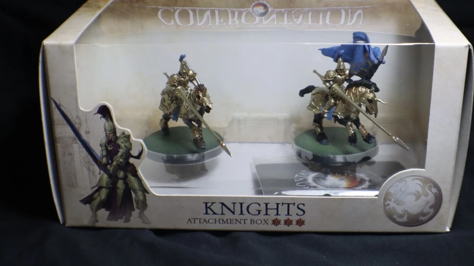 CONFRONTACIÓN - Caballeros - Leones - Caja de accesorios - Fuera de existencia Foto 2 de 3