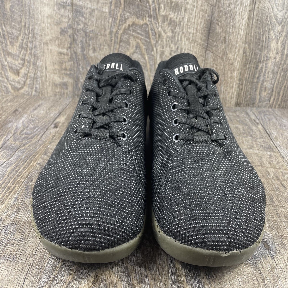 NOBULL Trainer SuperFabric Textured Athletic Gym Training Shoes Black Mens Sz 9 NOBULL Review: Do You Need Dedicated Training Shoes? main image 2