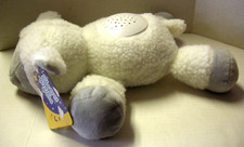 Sleepy Time Pal Night Light Lamb W/Music, 12", White, Brand New