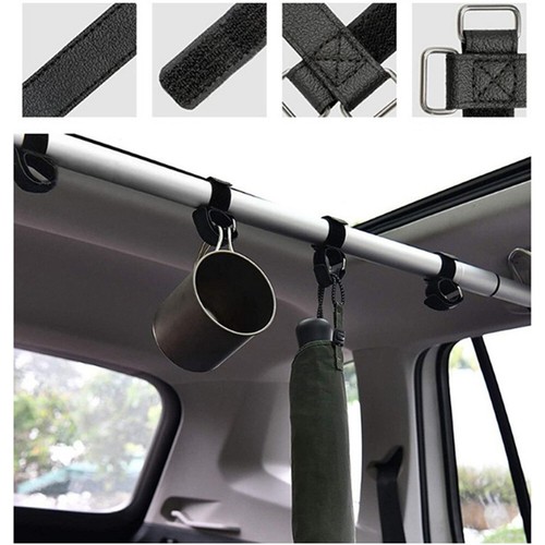 2pcs Fishing Car Organizer Rod Holder Belt Rod Fixed Strap Carrier For Truck SUV - Picture 6 of 8