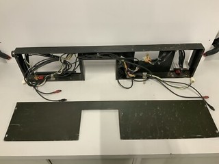 Sega Rally 2 Championship Arcade AC Cover , Wires And Connecting Plate