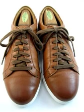 Allen Edmonds "COURTSIDE" Low-Top Leather Dress Sneakers 8.5 E  Chili (468N)