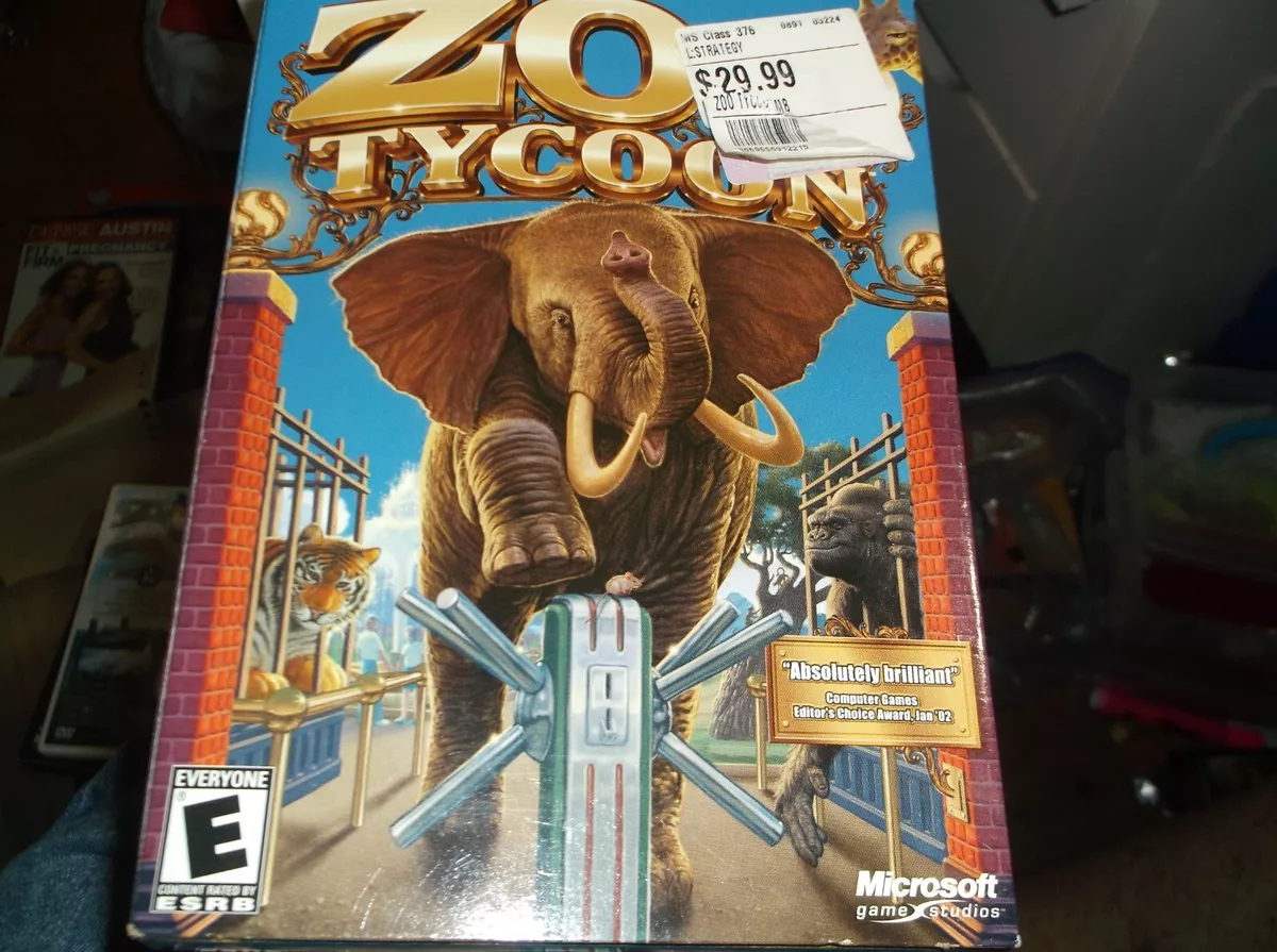 Zoo Tycoon Complete Collection PC 2 Discs Manual and Original