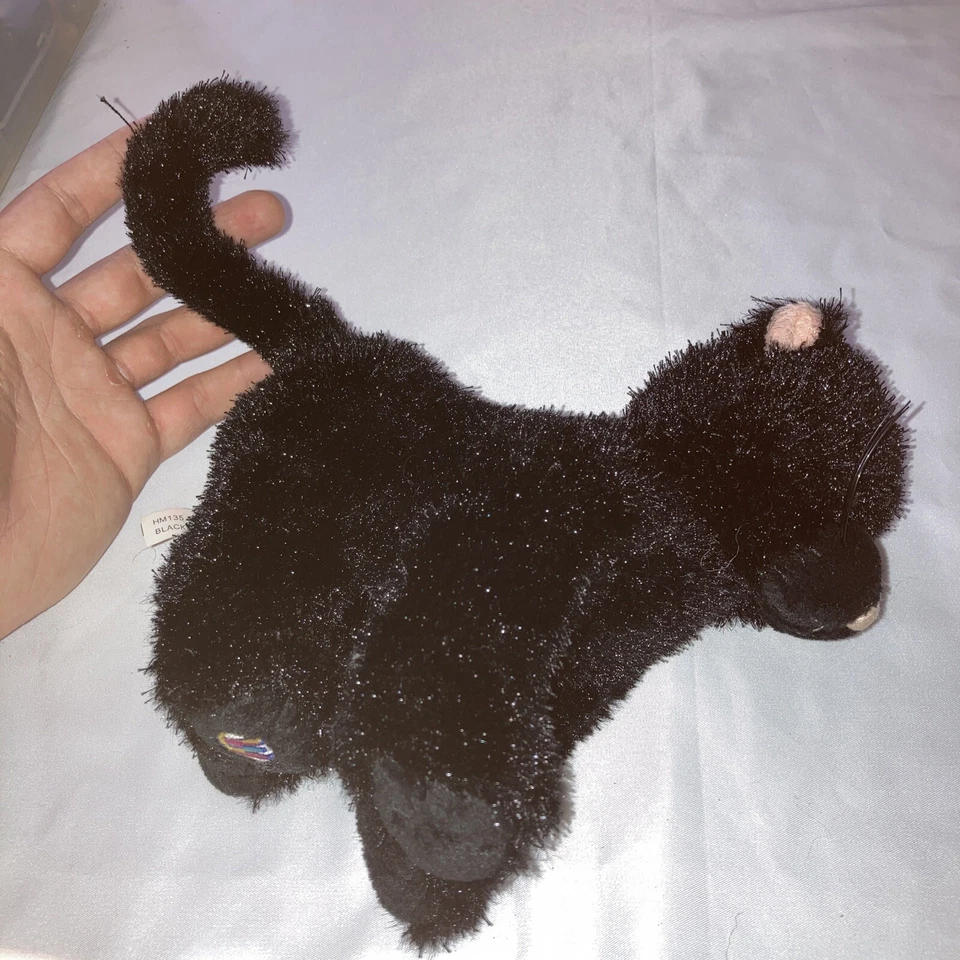 Webkinz Black Cat Plush Stuffed Animal NO Code Clean Cute Cuddly Soft - Image 2 of 4