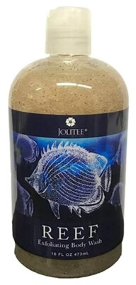 JOLITEE REEF LUXURY SHEA & COCOA BUTTER W/SEA KELP EXTRACT BODY WASH 16 FL. OZ.