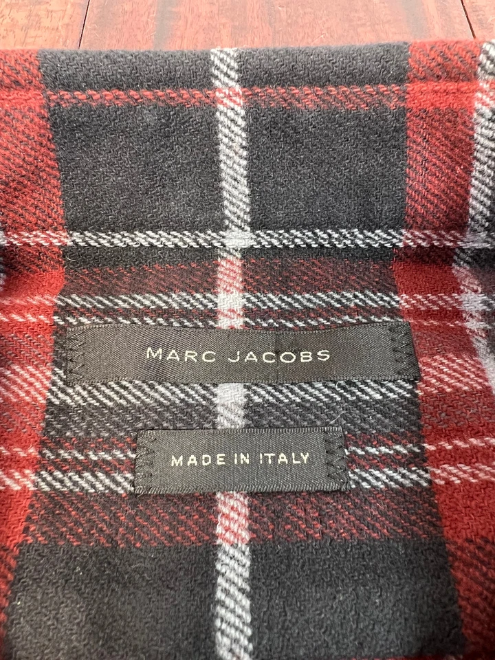 Marc Jacobs Made In Italy Hombre Talla Camisa de franela 50 Foto 3 de 4