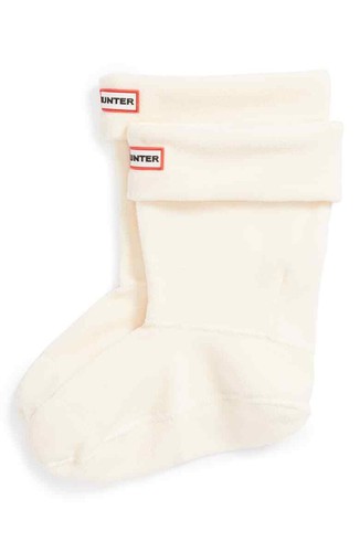 Hunter Original Kids Boot Socks - Cream XL