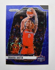 2024 Panini Prizm WNBA Prizms Blue Velocity #134 Shakira Austin
