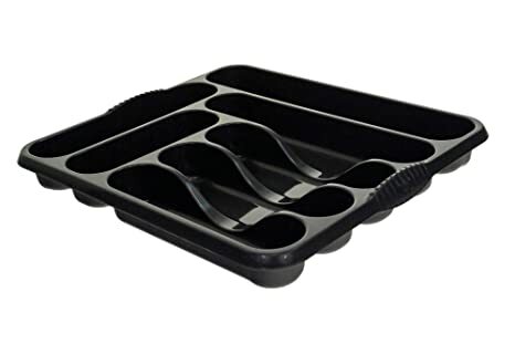 Plastic Cutlery Tray Holder Rack Draw Drawer Organizer Kitchen Tidy Storage - Picture 9 of 12