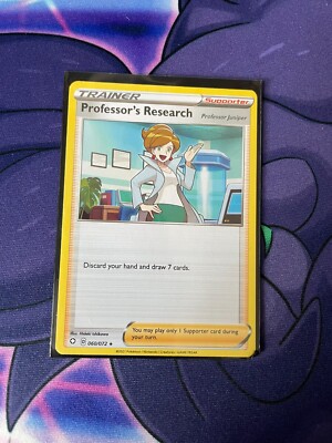 Pokémon TCG Professor's Research Shining Fates 060/072 Holo Holo Rare