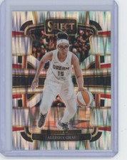 Allisha Gray silver flash prism 2024 Panini Select WNBA #51