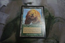 MTG - 1 x Promo Bear Token - Odyssey - NM Zustand - Player Rewards