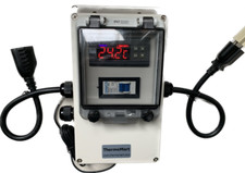 Plug & Play Waterproof Temperature Controller Thermostat 20Amp/120VAC Heat/Cool