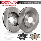 2PCS Front Disc Rotors&Brake Pads For Ford Escape Mercury Mariner Mazda Tribute
