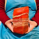 9.39LB Natural Red Jasper Polished Freeform Crystal Healing Home Decor 3870 — photo 10