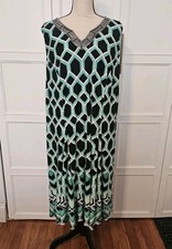 JM Collection Women's Sleeveless A-line Dress Size 3x