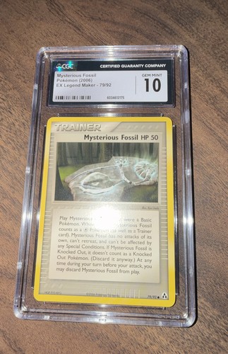 Mysterious Fossil graded CGC 10 for sale on eBay
