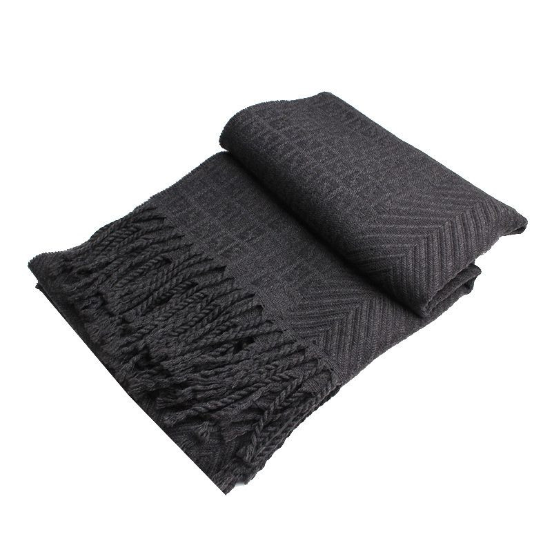 Fendi★素敵!FF Logo Knitted Wool Black/Grey Scarf Fendi Gray FF Logo Wool Scarf 100456629 | eBay
