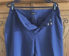 NEW WITHOUT TAGS ROZ & ALI Ankle Pants Stretch Blue Size 10 — photo 4
